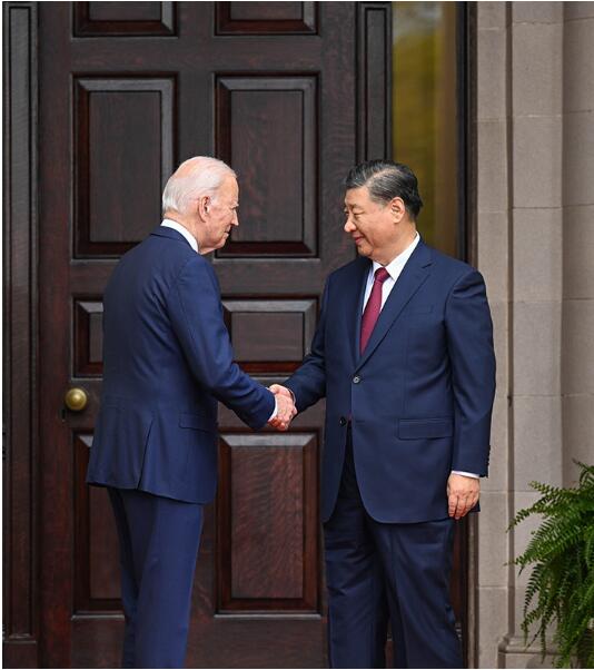 习近平同美国总统拜登举行中美元首会晤3