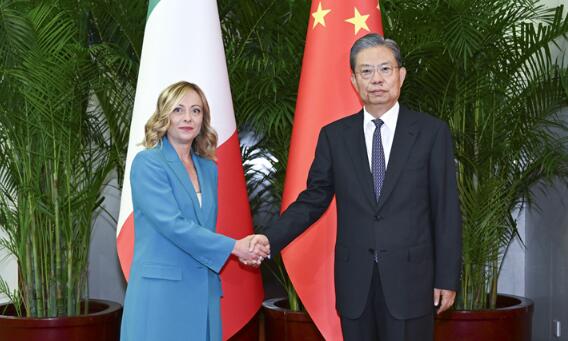 赵乐际分别会见东帝汶总统奥尔塔、意大利总理梅洛尼1 赵乐际分别会见东帝汶总统奥尔塔、意大利总理梅洛尼1