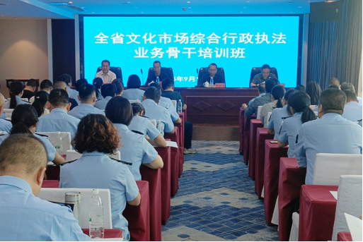 2025年全省文化市场综合行政执法业务骨干培训班在武威开班