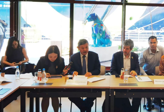 生态环境部部长黄润秋出席甲烷与其他非二氧化碳温室气体峰会并会见外方高级代表1 生态环境部部长黄润秋出席甲烷与其他非二氧化碳温室气体峰会并会见外方高级代表1